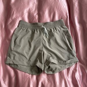 Lululemon Women's Olive Green Shorts